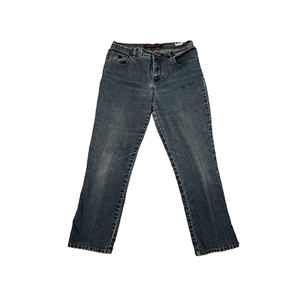 Gloria Vanderbilt Womens Jeans Size 8P Blue Denim Trending Amanda